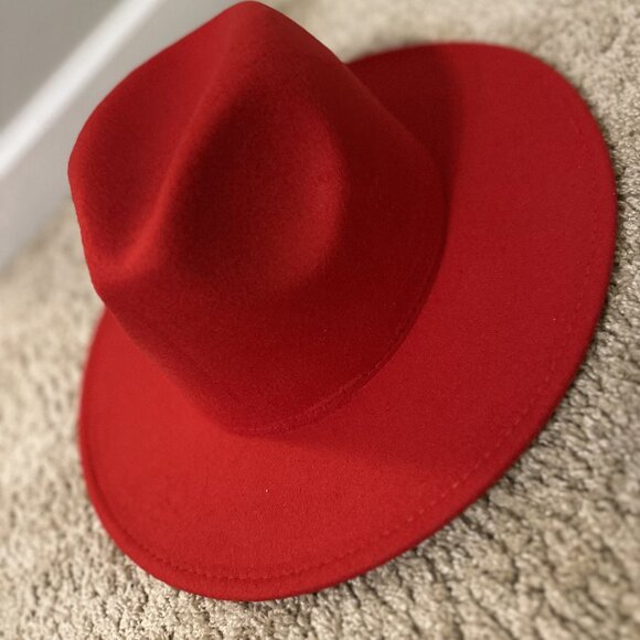 2 Pack Mens Womens Fedora Hat Classic Wide Brim - Picture 4 of 6